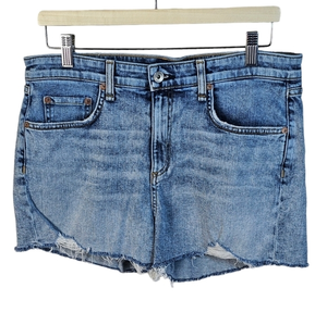 rag & bone Dre Low Rise Boyfriend Denim Cut‎ Off Shorts Norwalk Wash Size 30